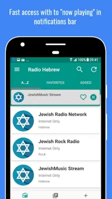 Radio Hebrew 🇮🇱📻 Hebrew News and Music Radio android App screenshot 9