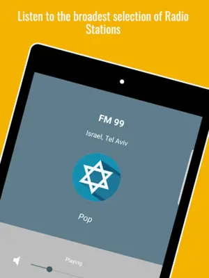 Radio Hebrew 🇮🇱📻 Hebrew News and Music Radio android App screenshot 1